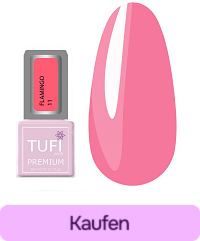 Gelpolitur TUFI profi PREMIUM Flamingo 11 Morning Goddess